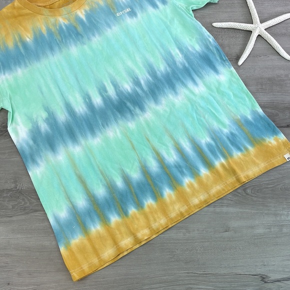 🔆RIP CURL🔆 SALTY SEA TIE DYE TEE SHIRT - Picture 7 of 10